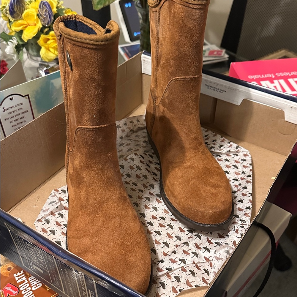 Sears Tan Winter & Rain Boots